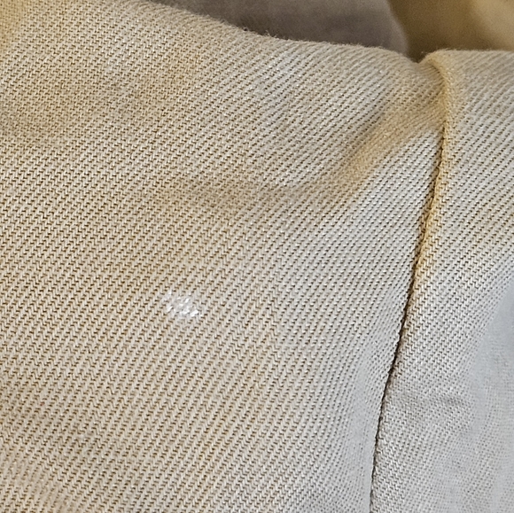 Ulla Johnson Linen Blend Cecily Ruffled Midi Dress In Khaki Size 0 - Picture 10 of 11